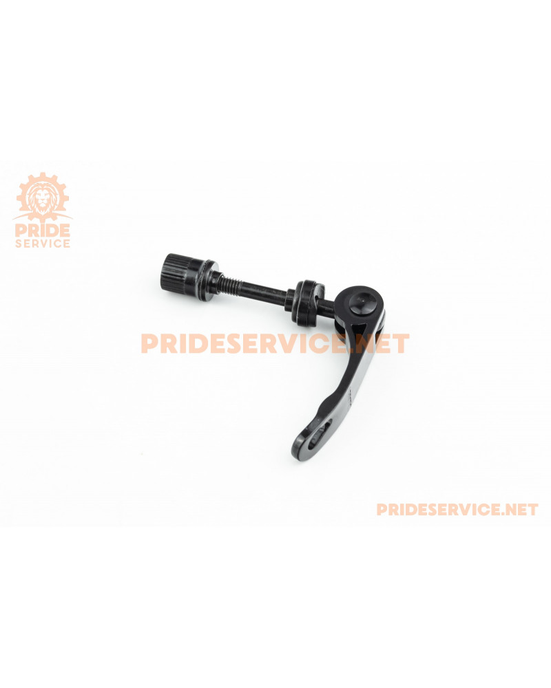 Затискач (ексцентрик) труби сидіння M6x70мм, алюмінієвий, чорний JB-KC001