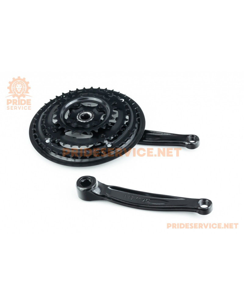 Шатуни "квадрат" 170мм, 42.34.24T MTB, чорні NSS-3001 Шатуни "квадрат" 170мм, 42.34.24T MTB, чорні NSS-3001