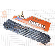 Ланцюг приводний 1/2х1/8"х112L 1 швидкість, чорний (Силач)