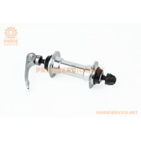 Втулка передня MTB алюмінієва 14Gx36H, V-brake, 2 пром-підшипники 6000 2RS, кріпл. ексцентрик, U-B01FQR