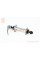 Втулка передня MTB алюмінієва 14Gx36H, V-brake, 2 пром-підшипники 6000 2RS, кріпл. ексцентрик, U-B01FQR