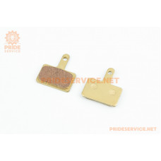Гальмівні колодки Disk-brake (Shimano BR-M416,575,495,486,485,446,445,395,375), жовті (без пружини)