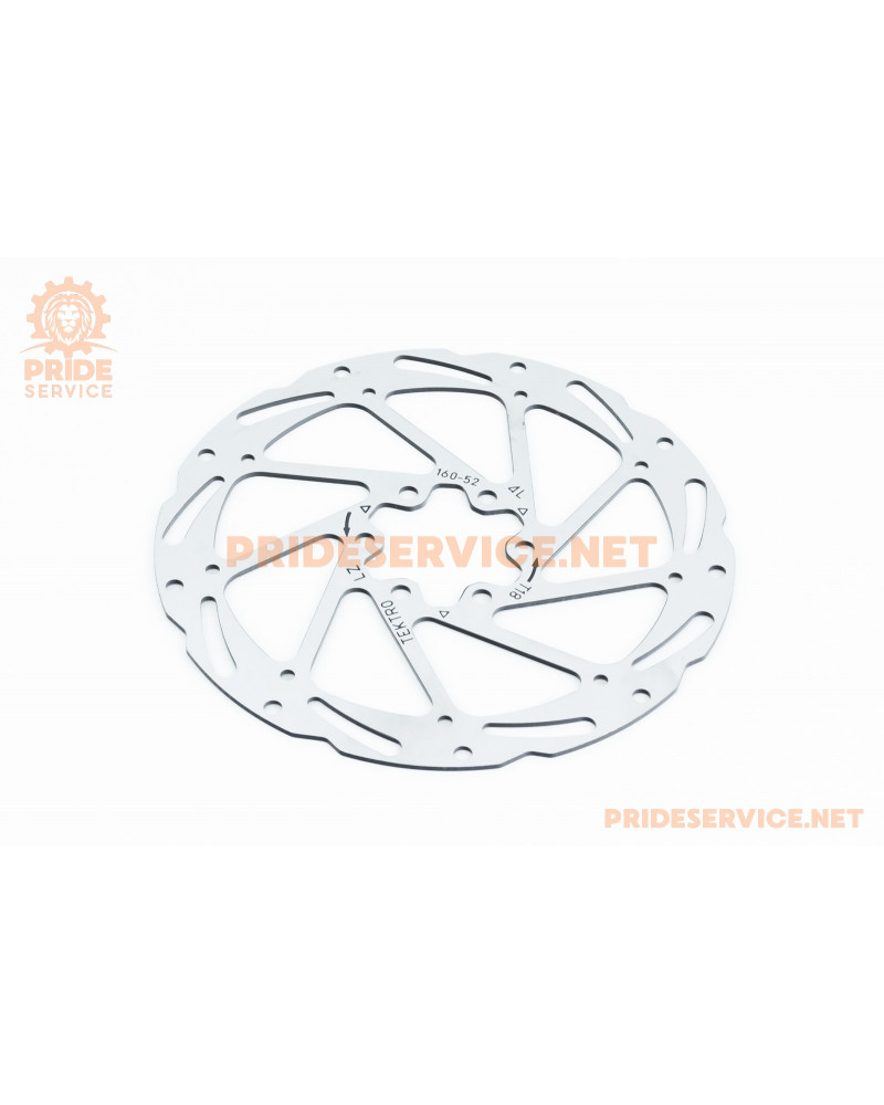 Гальмівний диск 160мм, кріпл. 6 болтів, TR160-52