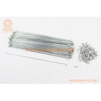 Спиця 11Gx293мм посилена (100шт к-кт), хром