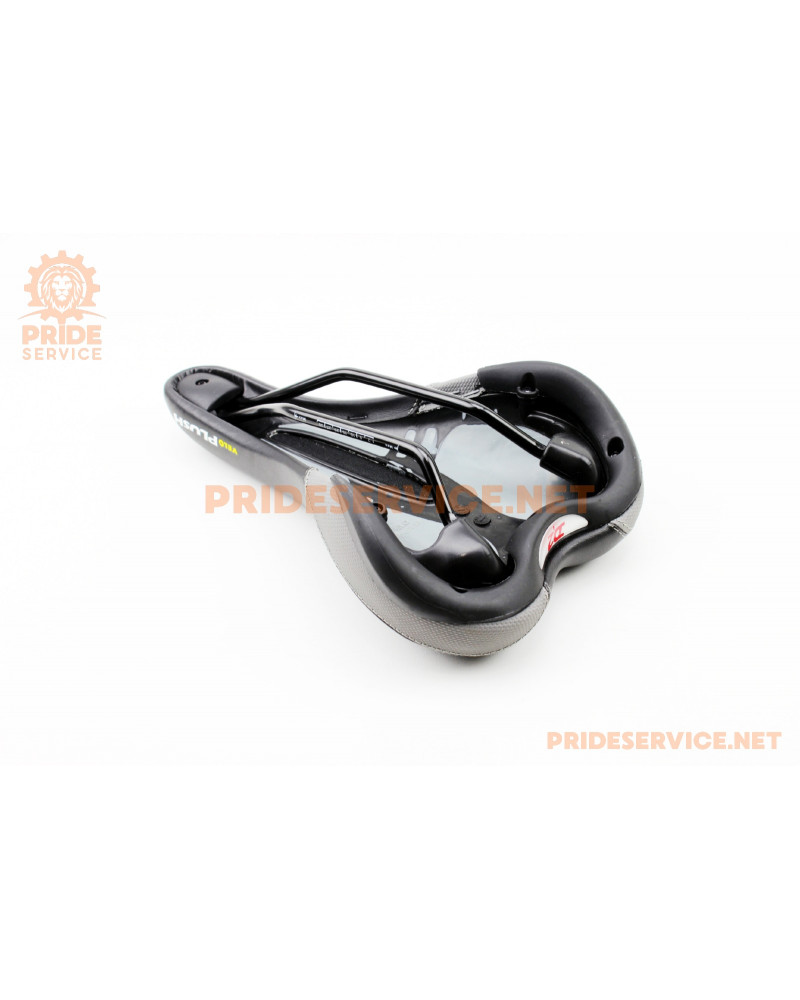 Сидіння MTB, чорно-сіре PLUSH VL-3126