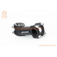Винос керма MTB 28,6x25,4х90мм, алюмінієвий, чорний TDS-C369A-8