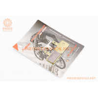 Гальмівні колодки Disk-brake (Shimano BR-M416,575,495,486,485,446,445,395,375), на мідній основі (65%), YL-1001