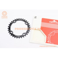 Зірка передня MTB Narrow Wide 32Т (BCD:104мм), алюмінієва, чорна