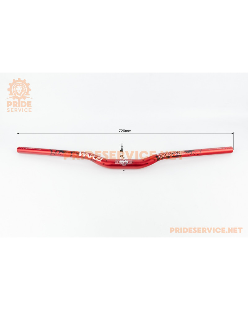 Кермо MTB 31,8х720мм, алюмінієве, червоний MOUNTAIN AL330BT-28