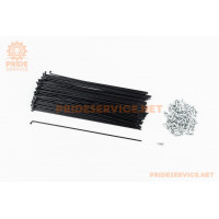 Спиця 13Gх222мм (100шт к-кт), чорна