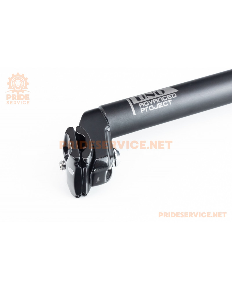 Труба сидіння MTB 27,2х350мм, алюмінієва, чорна SP-602