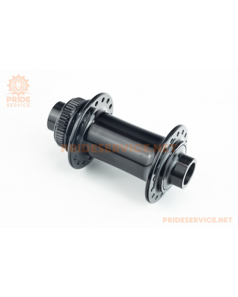 Втулка передня MTB алюмінієва 14Gx32H, Disk-brake Center Lock, 2 пром-підшипники, кріпл. під вісь 15мм, чорна WB-T01