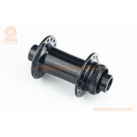 Втулка передня MTB алюмінієва 14Gx32H, Disk-brake Center Lock, 2 пром-підшипники, кріпл. під вісь 15мм, чорна WB-T01