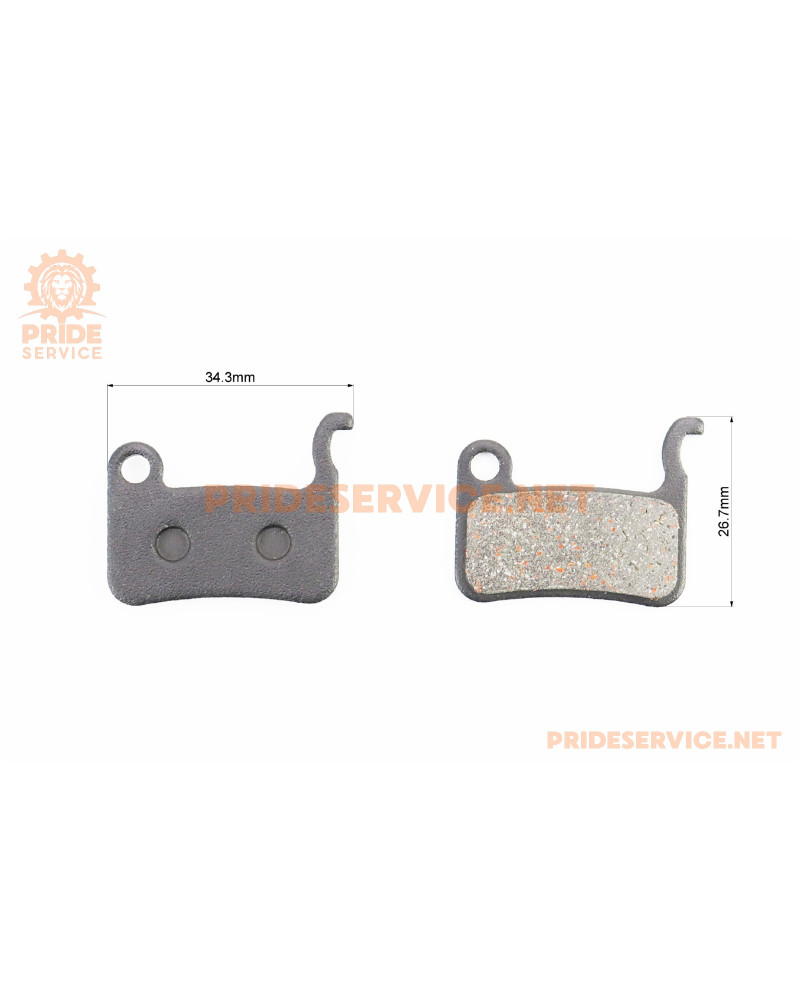 Гальмівні колодки Disk-brake (Shimano LX BR-M655,765,775, XT BR-755,965,966,975, XTR M965,966, Saint M800), чорні YL-1015