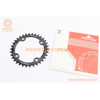 Зірка передня MTB Narrow Wide 34Т (BCD:104мм), алюмінієва, чорна