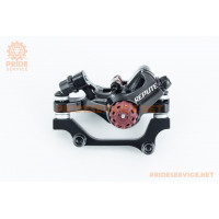 Гальмівний супорт задній (F180/R160мм), чорний DSC-730R