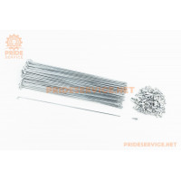 Спиця 13Gx248мм (100шт к-кт), хром