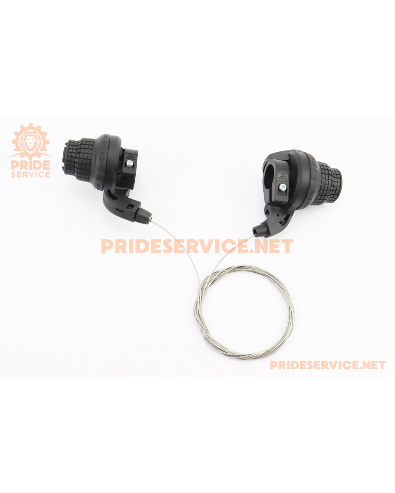 Перемикачі (грипшифт) 3x7 швидкості, чорні SL-RS 35