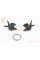 Перемикачі (манетка) 3x9 швидкості, чорні ALTUS SL-M2010