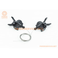 Перемикачі (манетка) 3x9 швидкості, чорні ALTUS SL-M2010