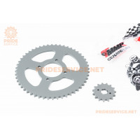 Зірки к-кт ZS125J, 428H-52T+15T