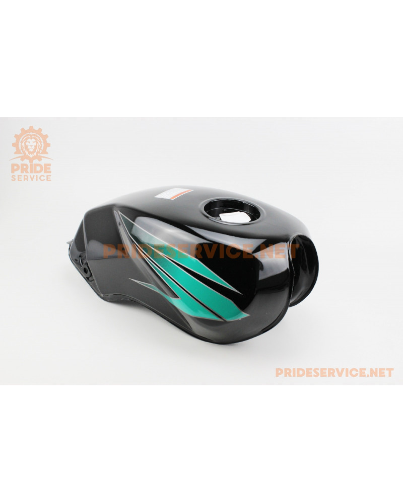 Бак паливний, чорний (під круглу кришку бака, під кран палив. на болти, під датчик палив.)