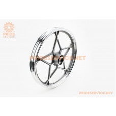 Диск колісний передній литий "під диск" 18x1,6 Viper-125J, сірий (вісь 12мм)