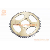 Зірка задня JD125, 428-52Т - d-58; 4отв.*78мм "гартована"