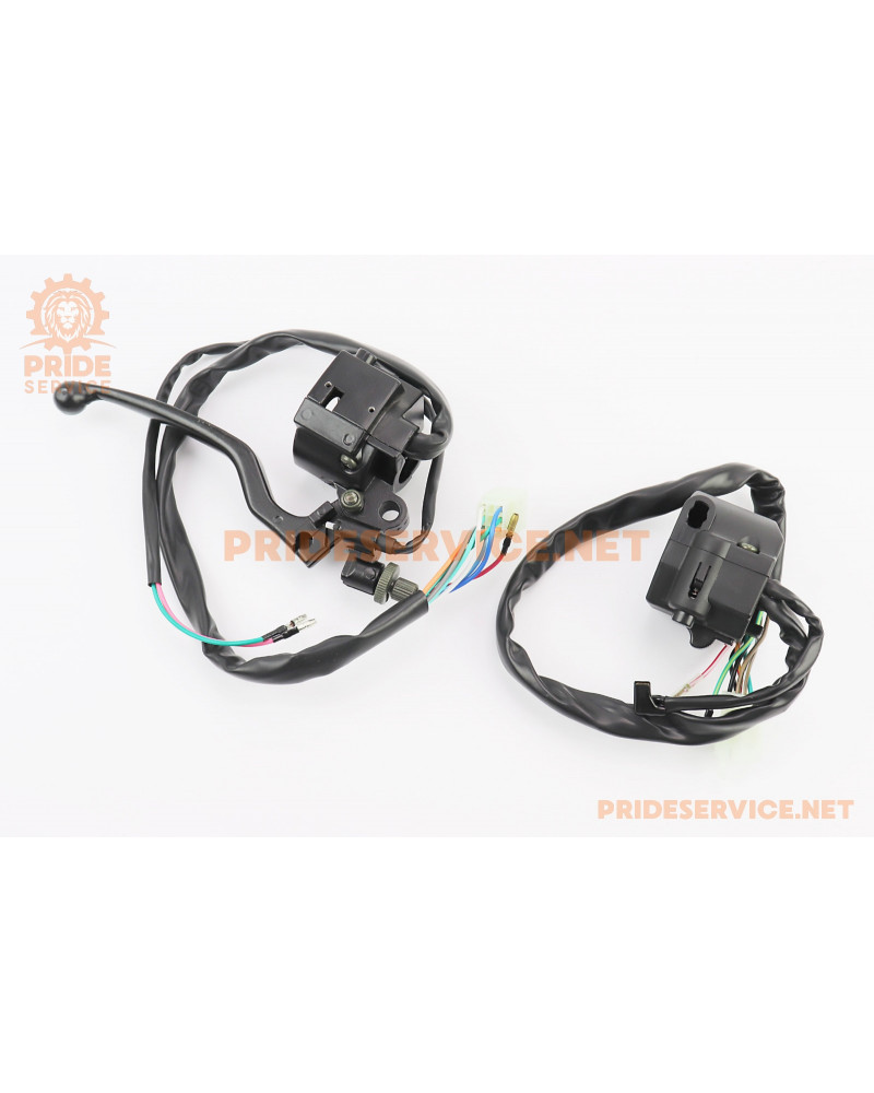 Блок кнопок на кермі правий, лівий з важелем к-кт 2шт