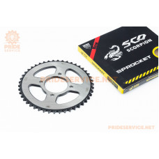 Зірка задня JD125-428-46T-d-58; 4отв.*78мм "гартована"