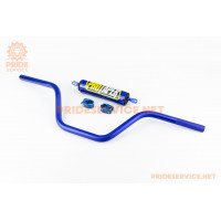 Кермо універсальне 740мм (кріплення D-22мм) TUNING, синій