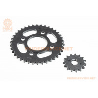 Зірки к-кт ZS125J, 428H-38T+15T