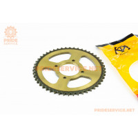 Зірка задня WY125-428-50Т-d-58; 4отв.*78мм "гартована"