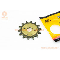 Зірка передня CG/CB-520H-14T (шліц 4мм) "гартована" Loncin LX200GY-3