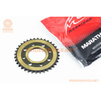 Зірка задня WY125-428-36T-d-58; 4отв.*90мм "гартована" (ZS125J спиці) Зірка задня WY125-428-36T-d-58; 4отв.*90мм "гартована" (ZS125J спиці)