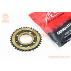 Зірка задня WY125-428-36T-d-58; 4отв.*90мм "гартована" (ZS125J спиці)