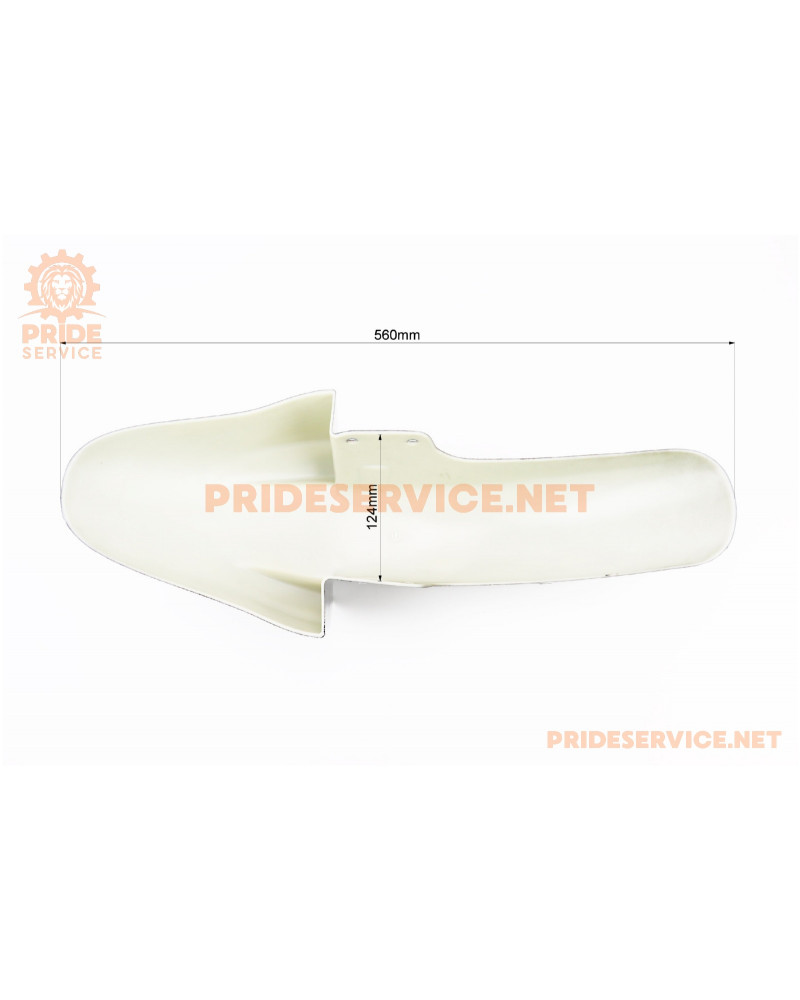 Kinlon JL150-70C Пластик - крило переднє, чорний