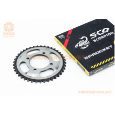 Зірка задня FXD125-428-41T-d-64; 4отв.*80мм "гартована" (Viper F5)