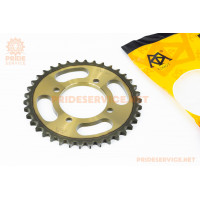 Зірка задня RS125-428-38T-d-64; 4отв.*80мм "гартована" (V200N)