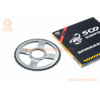 Зірка задня GLPRO-428-52T-d-58; 4отв.*90мм "гартована" (V200R)