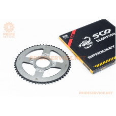 Зірка задня GLPRO-428-56T-d-58; 4отв.*90мм "гартована" (V200R)