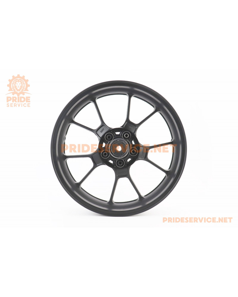 Viper-V200-F2/V250-F2 Диск колісний задній литий 17Х4 "під сайлентблоки", чорний (вісь 17мм)