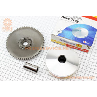 Варіатор передній к-кт Honda DIO50 AF27 + втулка, шестерня стартеру