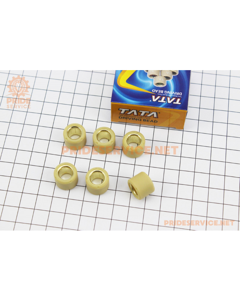 Ролики варіатора 6шт, Yamaha 15x12-6,0г