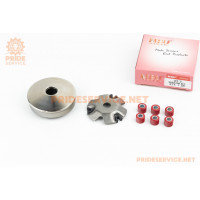 Варіатор передній к-кт Suzuki LET'S (внутрішня щока 14мм)