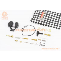 Ремонтний комплект карбюратора Suzuki LET'S-I,II, 21 деталь+поплавок Ремонтний комплект карбюратора Suzuki LET'S-I,II, 21 деталь+поплавок