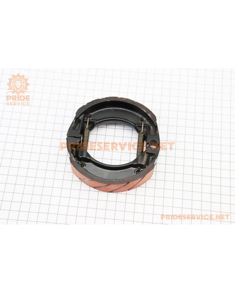 Гальмівні колодки барабан Yamaha 3KJ, D-105мм (накладки з вибіркою) тип 2