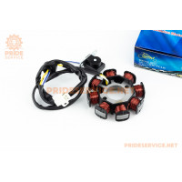 Статор магнето (генератора) Honda DIO AF34/35 (8 котушок роз'єм "мама 3")