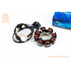 Статор магнето (генератора) Honda DIO AF34/35 (8 котушок роз'єм "мама 3")