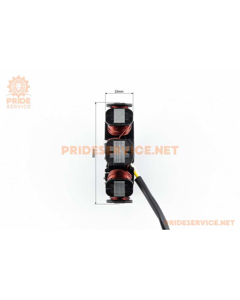 Статор магнето (генератора) Honda DIO AF34/35 (8 котушок роз'єм "мама 3")